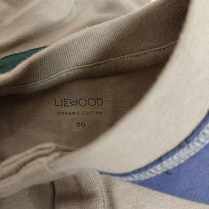 Пижама LIEWOOD "Wilhelm Dinosaurs", дымчатая, 1,5 года (уцененный)